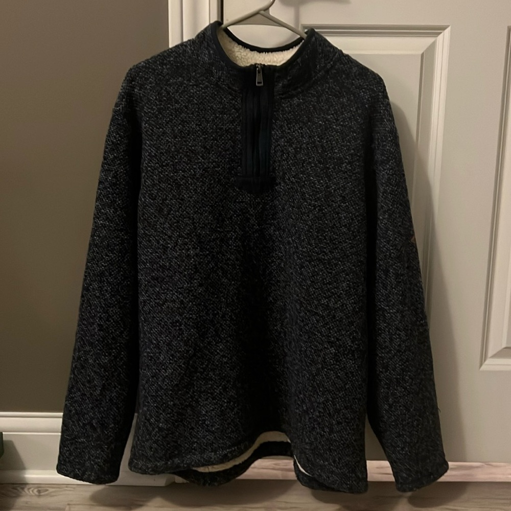 Orvis Sherpa Lined Fleece Sweater